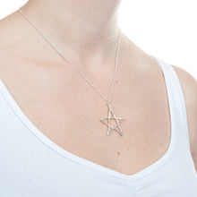Load image into Gallery viewer, Pentacle Necklace in Silver