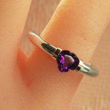 Load image into Gallery viewer, 'I Love You ' Gemstone Tension Ring