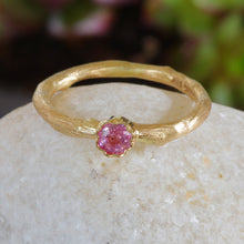 Load image into Gallery viewer, Powder Pink Sapphire Ring in 9 Carat Gold