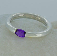 Load image into Gallery viewer, Amethyst Tension Ring