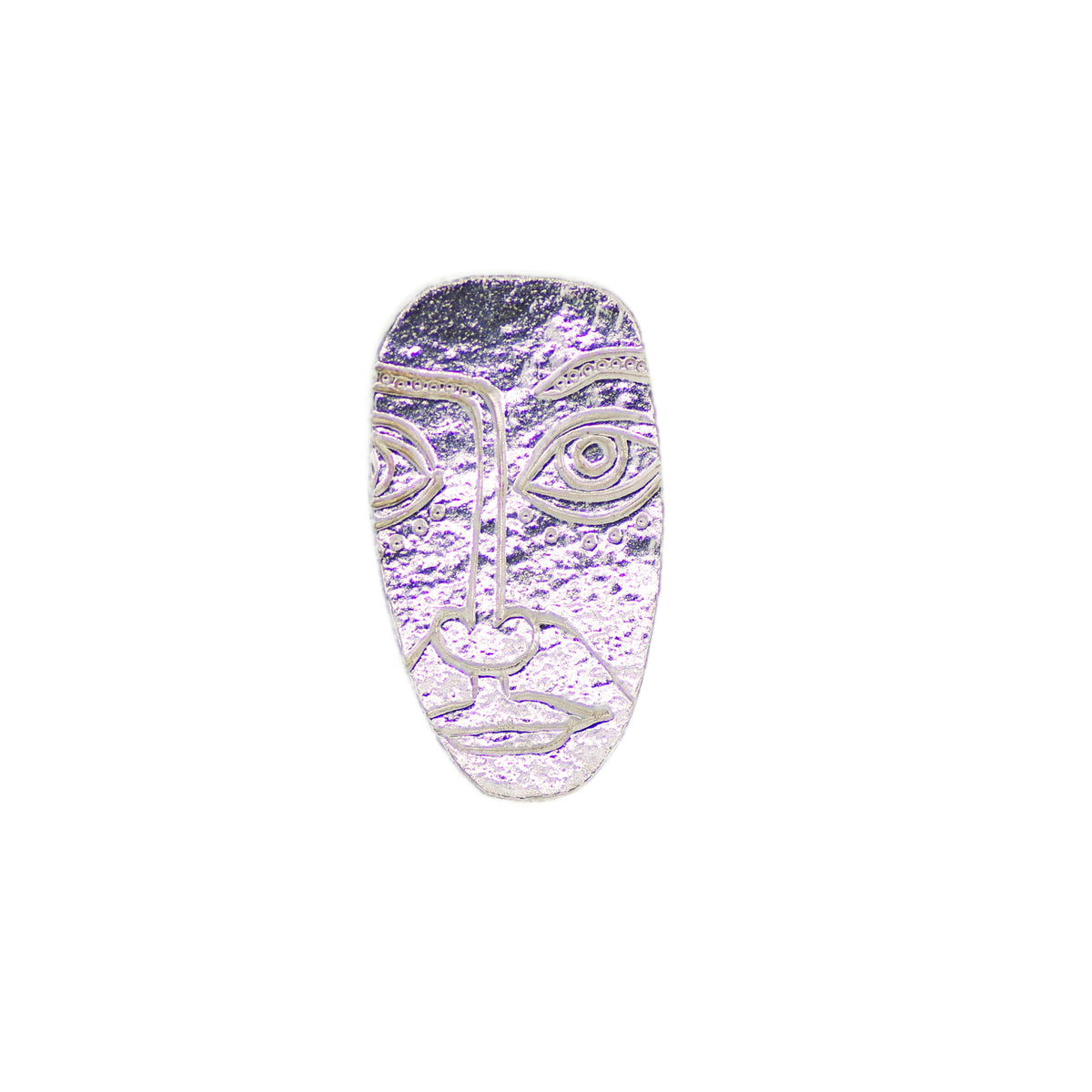 Sterling Silver Mask Pendant
