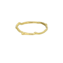 Load image into Gallery viewer, A Fine Twig Ring Cast In 9 Carat Gold
