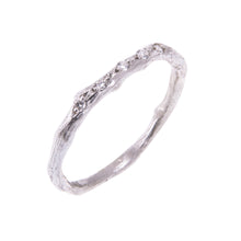 Load image into Gallery viewer, Eternity Ring In Diamond And Silver
