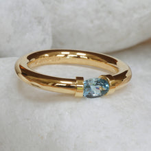 Load image into Gallery viewer, aquamarine ring
