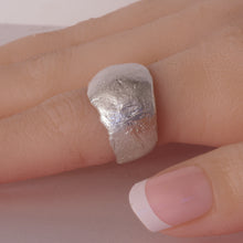 Load image into Gallery viewer, Chunky Hallmarked Sterling Silver Ring
