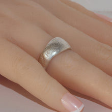 Load image into Gallery viewer, Freeform Sculpted Ring in Hallmarked Siver
