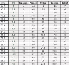 Load image into Gallery viewer, ring size conversion chart
